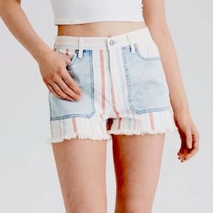 AE Pastel Striped Retro Mom Shorts 4 27